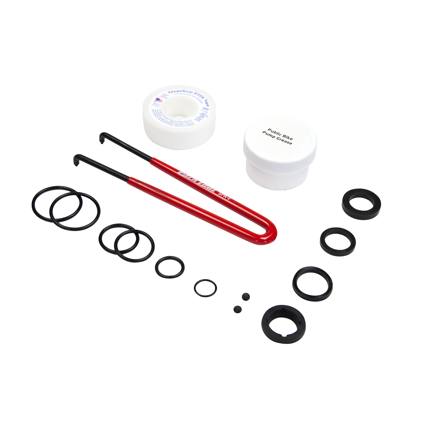 Rebuild Kit for Outdoor Public Bike Pump (No Gauge)