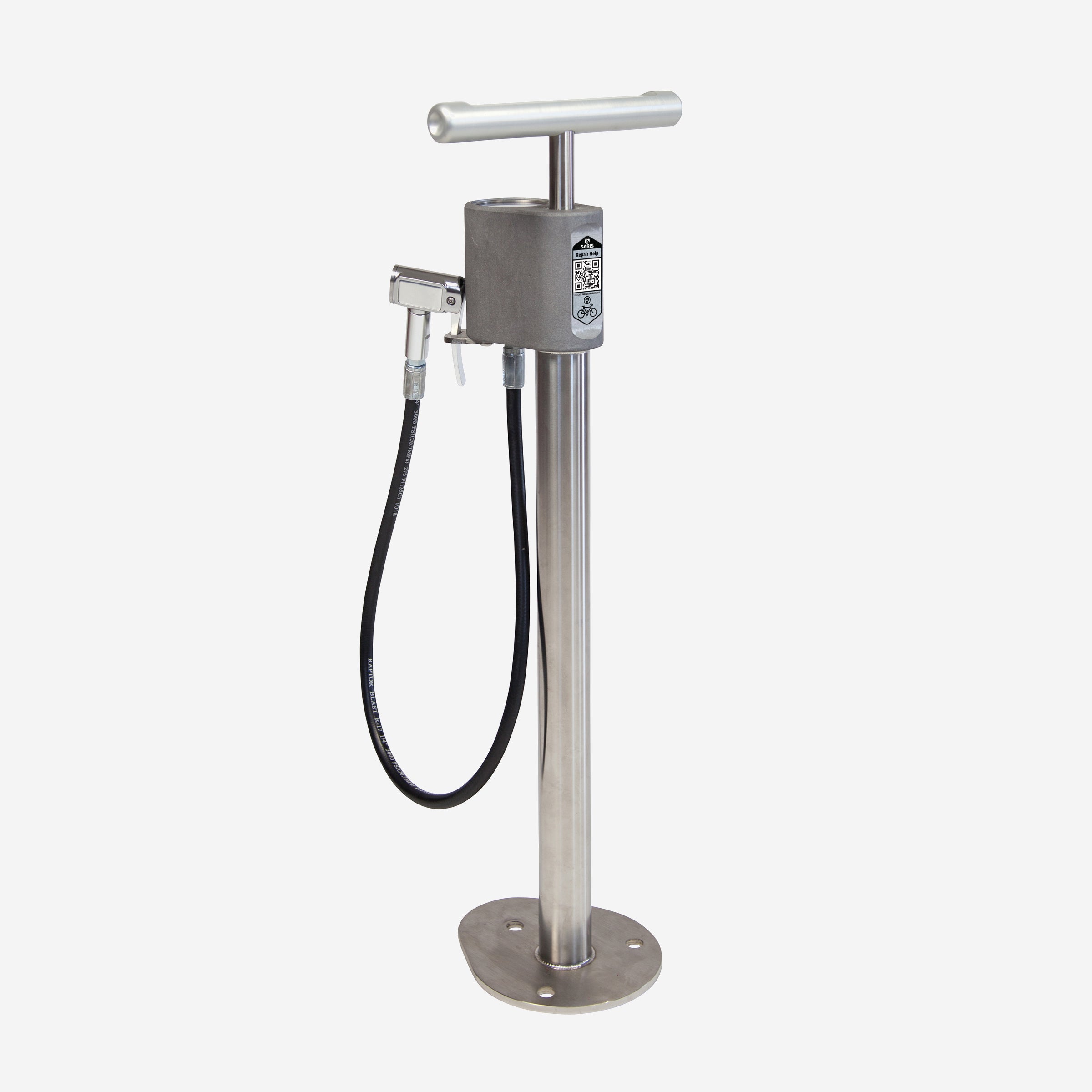 air pump fahrradpumpe Reliable Public Bike Pump Repair Stand Mount-Saris Infrastructure
