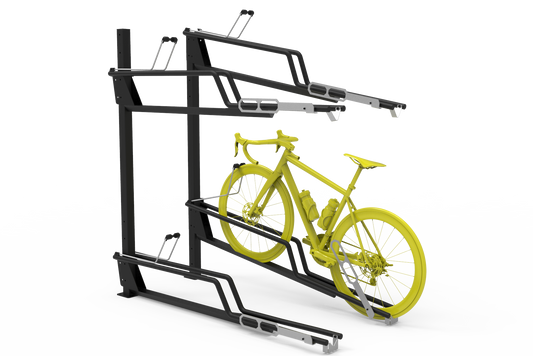 Double Your Bike Parking Capacity—Without Doubling Your Footprint