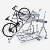 Double-Decker Stack Bike Rack – High-Density & Space-Saving | Saris ...