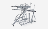 Double-Decker Stack Bike Rack – High-Density & Space-Saving | Saris ...