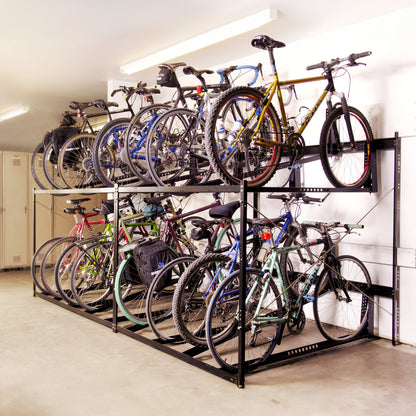 The Stretch Rack Stretch Rack - High-Capacity Bike Parking Solution | Saris ...